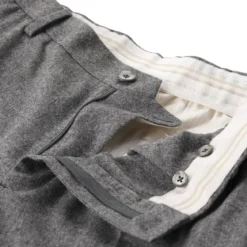 GTA Hose Davide aus Woll-Mix grau Stoffhose