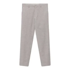 GTA Hose Davide aus Woll-Mix grau Stoffhose