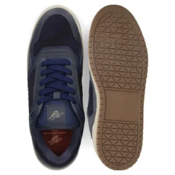 Heinrich Dinkelacker Der Los Angeles Sneaker CL in Dunkelblau bestichtdunkel-blau Low-Top-Sneaker