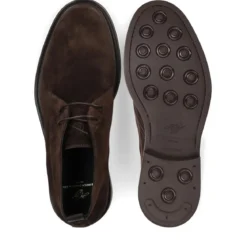 Heinrich Dinkelacker George Boots Florenz Plain V dunkel-braun Schnürstiefel
