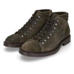 Heinrich Dinkelacker Hiking Boots Florenz Plain V dunkel-grün Schnürstiefel