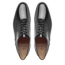 Heinrich Dinkelacker Klassiker Luzern Plain PL schwarz Schnürschuhe