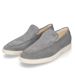Heinrich Dinkelacker Loafer Genua Plain Loafer V grau Loafer