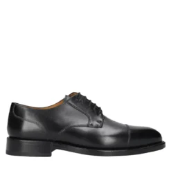 Heinrich Dinkelacker Schnürer Luzern Captoe BC schwarz Schnürschuhe