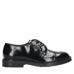 Heinrich Dinkelacker Schnürer Florenz Plain CA schwarz Schnürschuhe