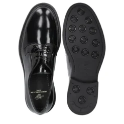 Heinrich Dinkelacker Schnürer Florenz Plain CA schwarz Schnürschuhe