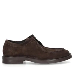 Heinrich Dinkelacker Schnürer Florenz Plain V dunkel-braun Schnürschuhe