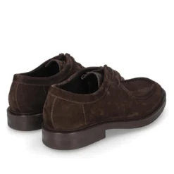 Heinrich Dinkelacker Schnürer Florenz Plain V dunkel-braun Schnürschuhe