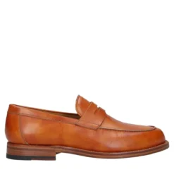 Heinrich Dinkelacker Slipper Wien Plain TC cognac Loafer