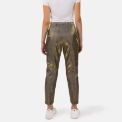 Helene Galwas Bundfaltenhose CARO gold