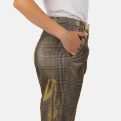 Helene Galwas Bundfaltenhose CARO gold
