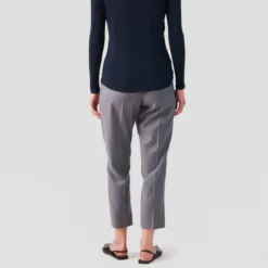 Helene Galwas Hose im Jogger-Stil aus Wolle LOLA grau Hose
