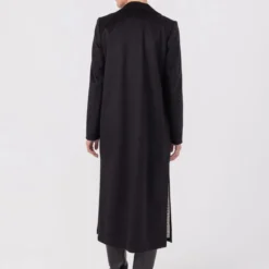 Helene Galwas Mantel BAHIRA schwarz Wollmantel