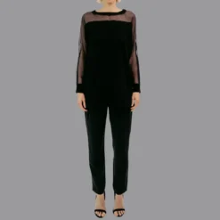 Helene Galwas Pullover CHRISTA schwarz Pullover