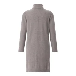 Hemisphere Midikleid aus Kaschmir grau Strickkleid