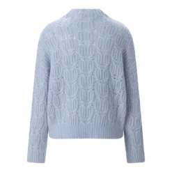 Hemisphere Pullover aus Kaschmir & Baumwolle blau Pullover