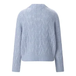 Hemisphere Pullover aus Kaschmir & Baumwolle blau Pullover