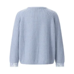 Hemisphere Pullover aus Kaschmir & Baumwolle blau Pullover