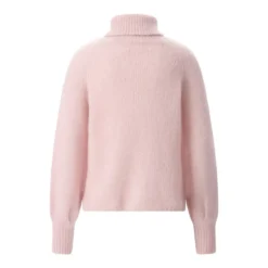 Hemisphere Rollkragenpullover aus Kaschmir & Seide pink Rollkragenpullover