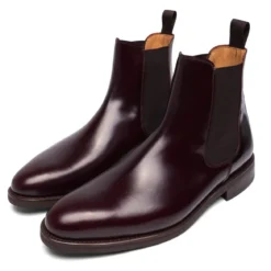 Henry Stevens Chelsea Boots Marshall CB4 dunkel-braun Chelsea Boots