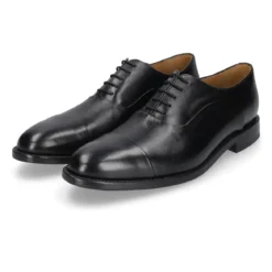 Henry Stevens Klassiker Marshall CO1 schwarz Schnürschuhe