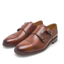 Henry Stevens Klassiker Winston CDM mittel-braun Schnürschuhe