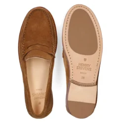 Henry Stevens Loafer Riley W PL cognac Loafer