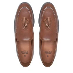 Henry Stevens Loafer Wallace TL cognac Loafer