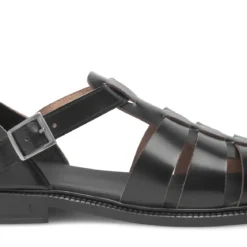 Henry Stevens Sandale Wallace FSI schwarz Sandalen