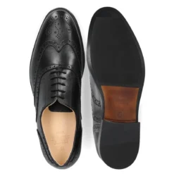 Henry Stevens Schnürer Wes FBO schwarz Schnürschuhe