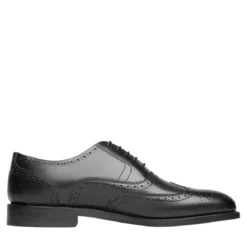 Henry Stevens Schnürer Winston FBO schwarz Schnürschuhe
