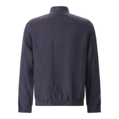 Herno Jacke ausLeinen blau Übergangsjacke