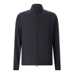 Herno Leichte Jacke aus Wollmix blau Übergangsjacke