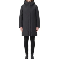 Herno Parka mit Daunen schwarz