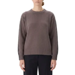 Herno Pullover aus reiner Wolle braun Pullover