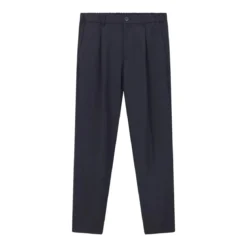 Herno Regular-Fit Hose aus Wollmix blau Stoffhose