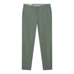 Hiltl Chinohose aus Baumwollmix grün Chino