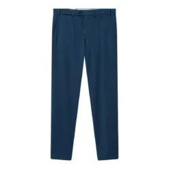 Hiltl Chinohose aus Baumwolle blau Chino