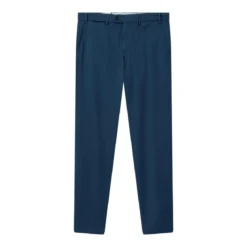 Hiltl Chinohose aus Baumwolle blau Chino