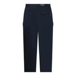 Hiltl Regular-Fit Hose blau Stoffhose