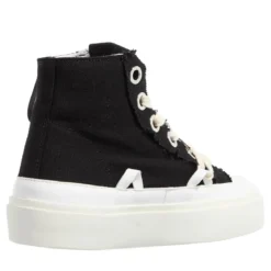 INUIKII DISTRESSED MATILDA Black High-Top-Sneaker