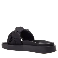 INUIKII Fjord Flower Platform Black Slides