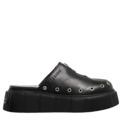 INUIKII MATILDA MULE Black Mules