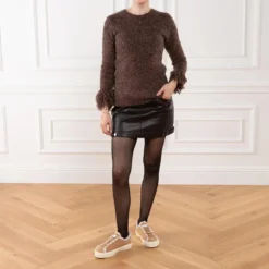 INUIKII Shearling Low Beige Low-Top-Sneaker