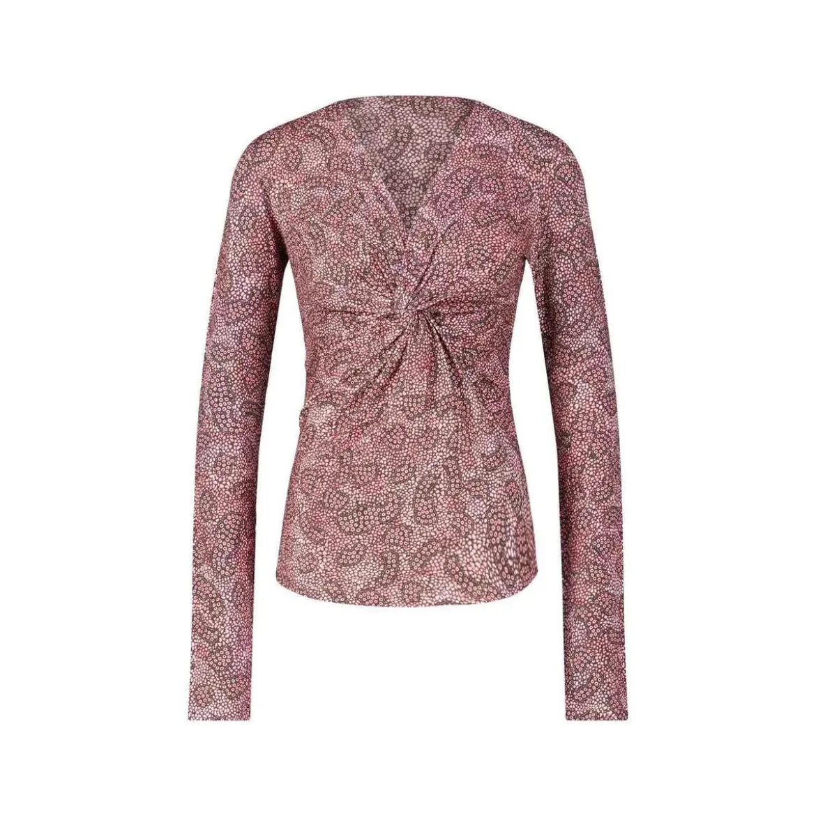 Isabel Marant Langarmshirt mit Taillierung Pink Longsleeve