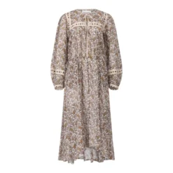 Isabel Marant Maxikleid Greila mit Paisley-Muster Creme Maxikleid