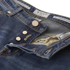 Jacob Cohen Jeans aus Baumwoll-Kaschmir-Mix blau Jeans