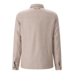 Jacob Cohen Overshirt aus Schurwolle beige Übergangsjacke