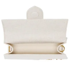 Jacquemus Le Bambino Light Greige Crossbody Bag