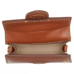 Jacquemus Le petit Bambino Mini flap bag Brown Mikrotasche
